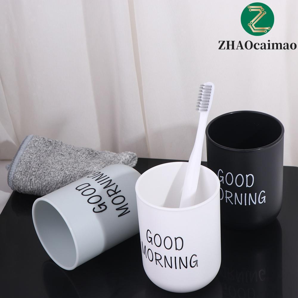 ZHAOcaimao ZHAOCAIMAO Good Morning Cup Phong Cách Bắc Âu Drinkware Chịu Nhiệt Di Động Tổ Chức Cốc Uố