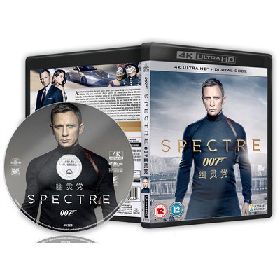 [Tiếng Anh] Blu-ray HD Movie 4K UHD 1080P 007: Spectre