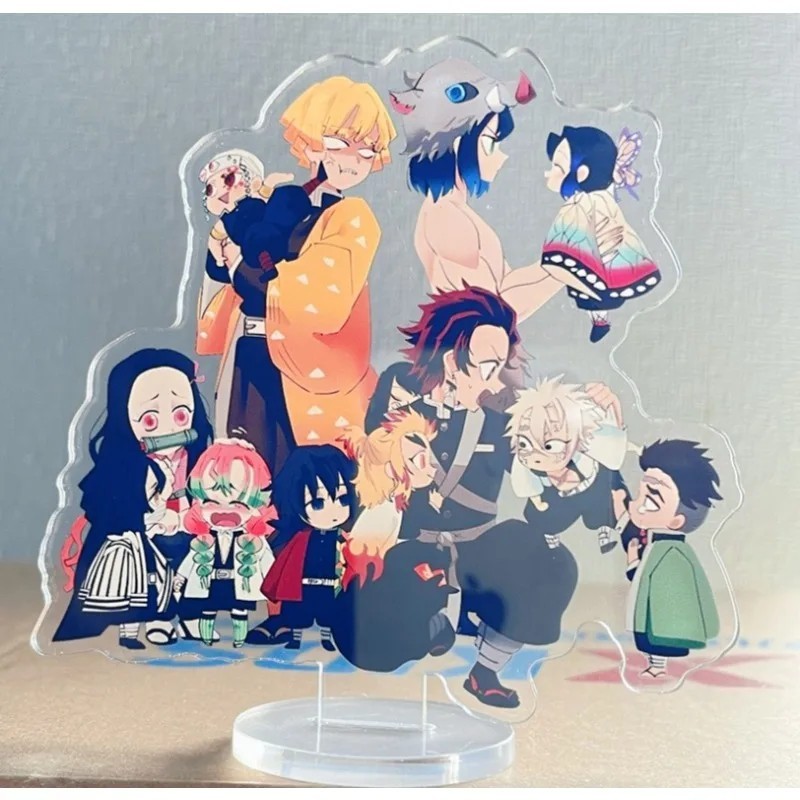 Standee Anime Kimetsu no Yaiba Thanh Gươm Diệt Quỷ Mô Hình Mica Trang Trí Bàn Học Tanjiro Nezuko Zen