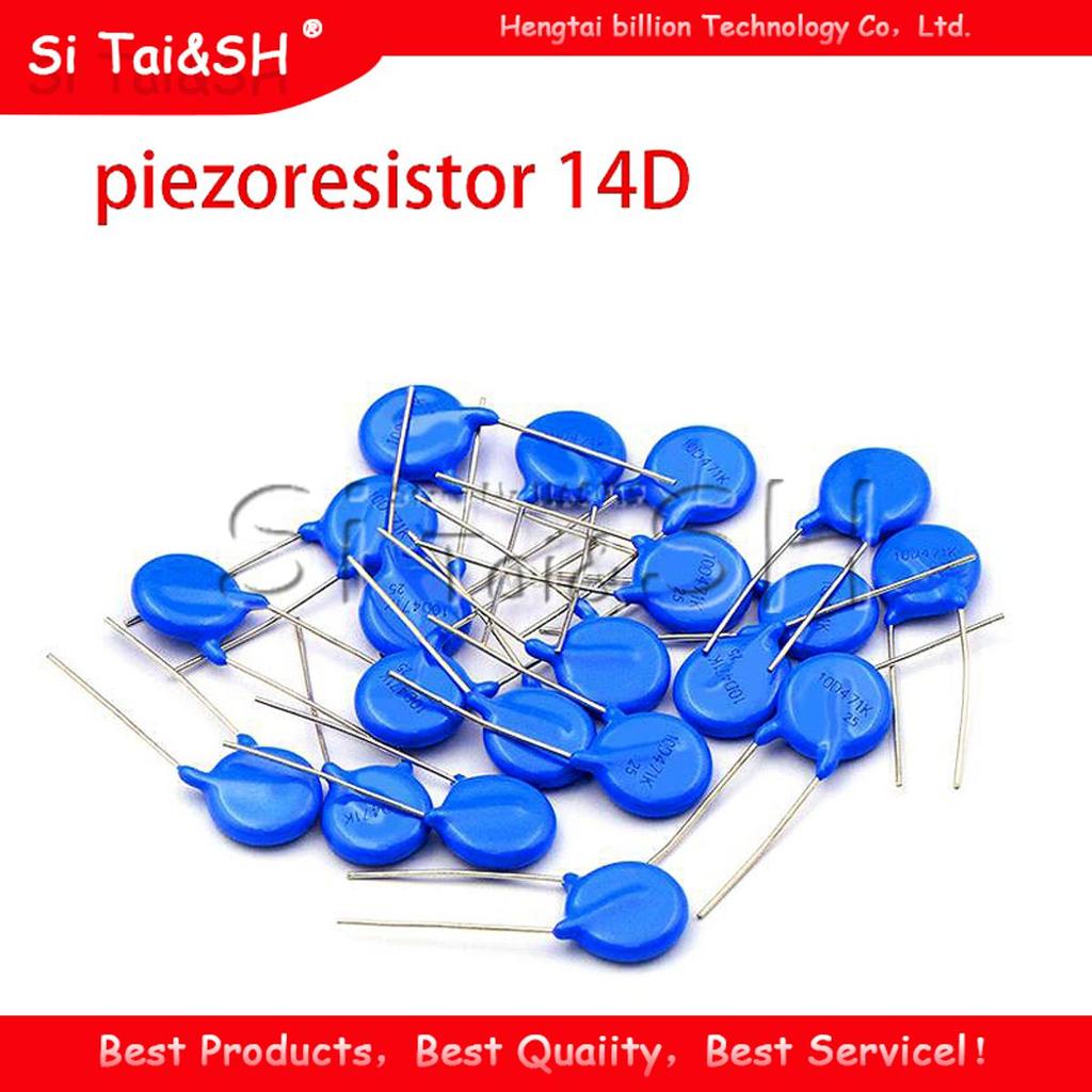 10 CÁI piezoresistor 14D151K 14D201K 14D220K 14D221K 14D270K 14D431K 14D470K 14D471K 14D561K 14D621K