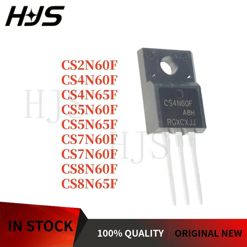 10 Chiếc 100% Và Chất Lượng CS7N65F CS5N65F CS7N60F CS8N60F CS2N60F CS8N65F CS4N60F CS4N65F CS5N60F 