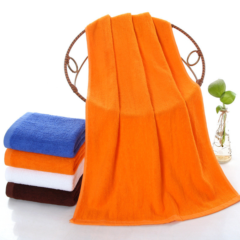 【Ready Stock】 Bathroom Absorbent Floor Towel Hotel Hotel Massage Cotton Floor Mat Color Pillow Case 