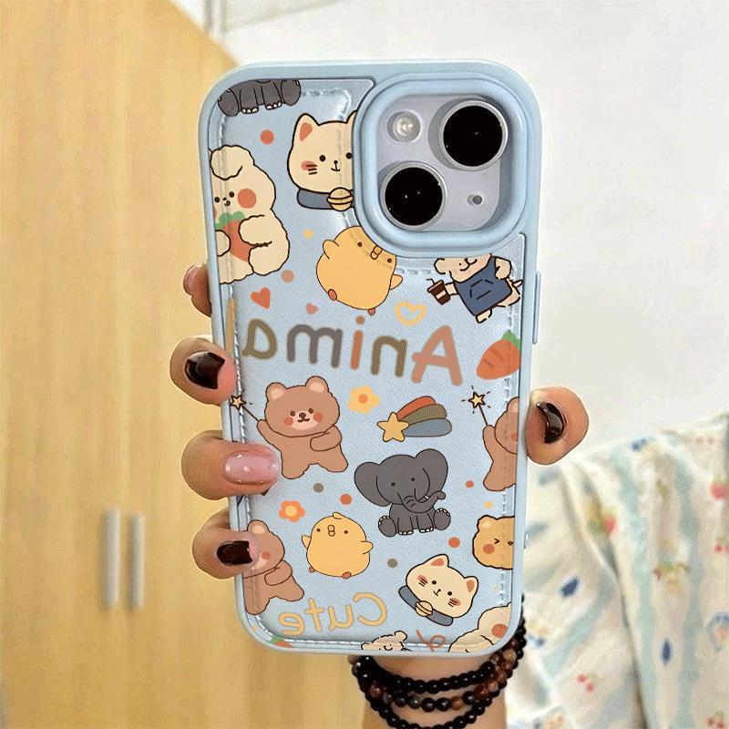 Yêu thương đoàn tụ Đối với iPhone 17/16 trường hợp lỗ lớn 13/12 mô hình mới đơn giêu