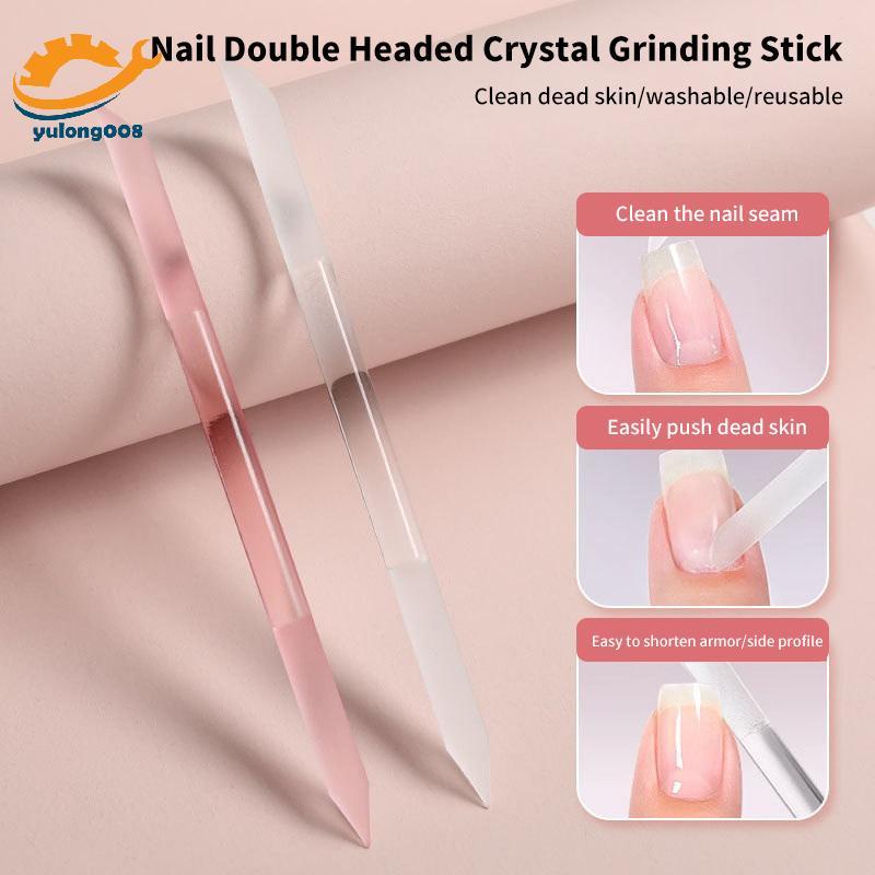 [MR] 1 Chiếc Kính Cuticle Pusher Móng Tay Làm Móng Tay Sti Professional Precision Filing CuticleRemo