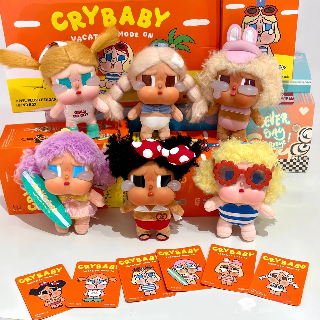 Cry Baby Thế Hệ Thứ Hai CRYBABY Kỳ Nghỉ ModeOn Cry Baby Thế Hệ Thứ Hai Kỳ Nghỉ Mùa Hè Series Vinyl S