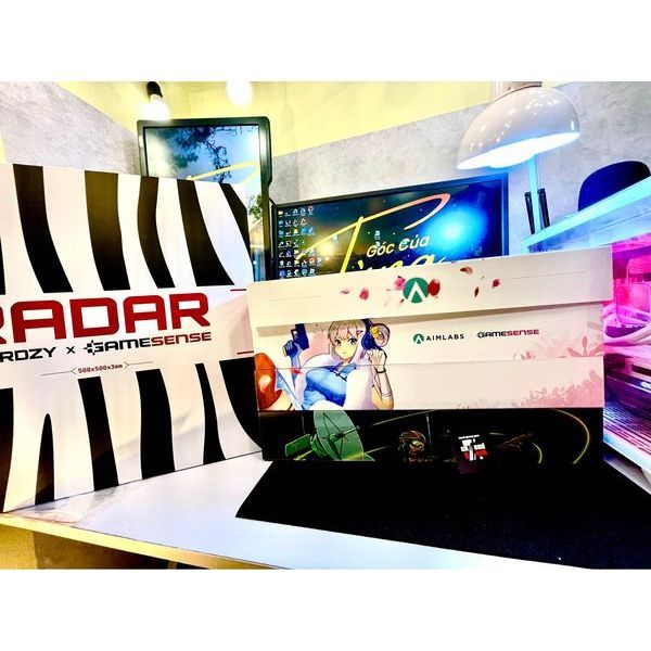 Bán Mousepad Lót Chuột Gaming Gamesense Radar 4mm / 3mm  / 2023 / Lina Limited /  Boardzy  chính hãn