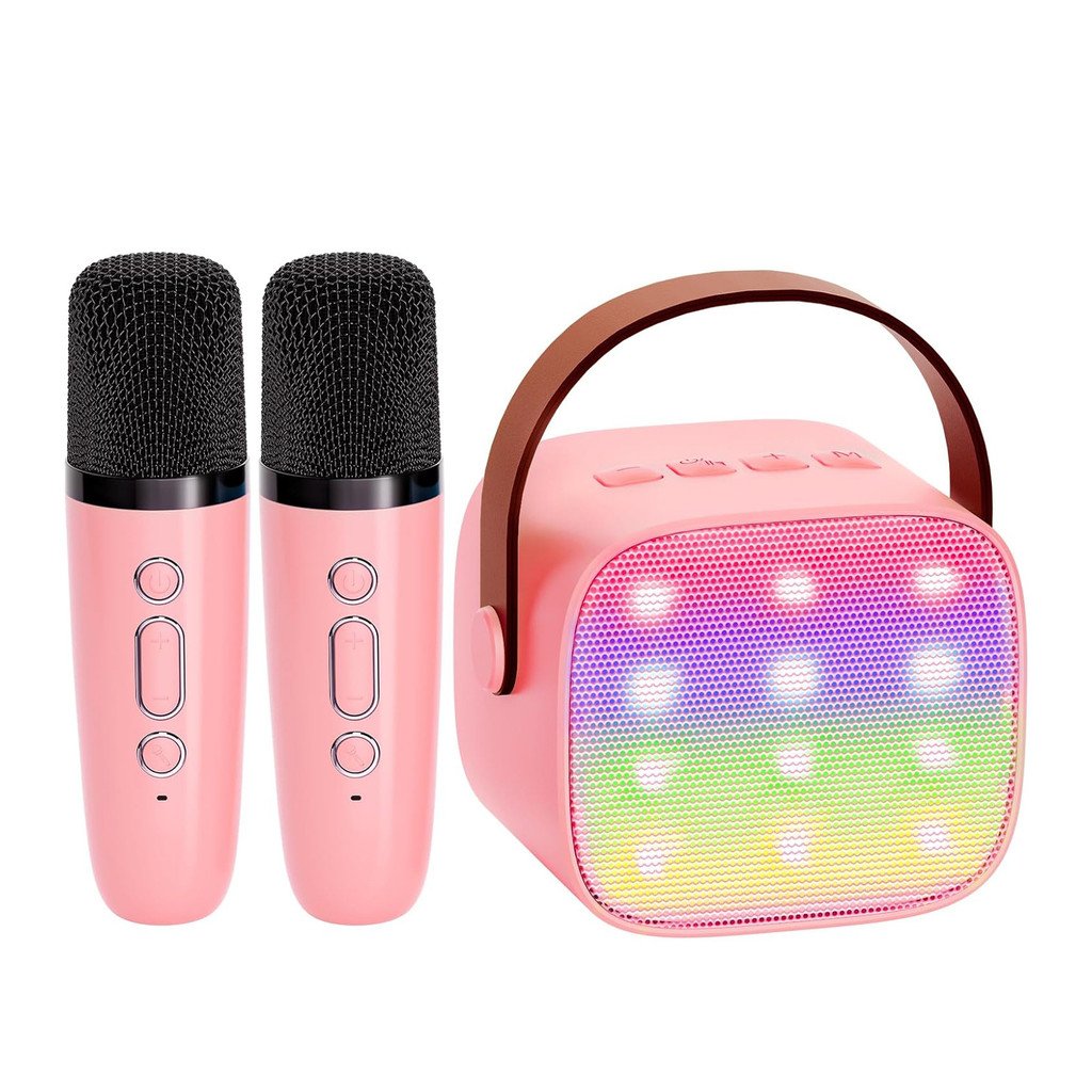 Micro không dây mini di động tích hợp Bluetooth, loa karaoke ngoài trời K1