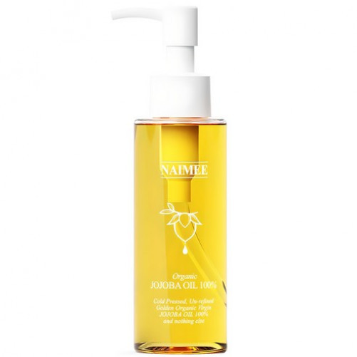 Naimi Organic Jojoba Oil 100%, 1 Bottle, 125ml