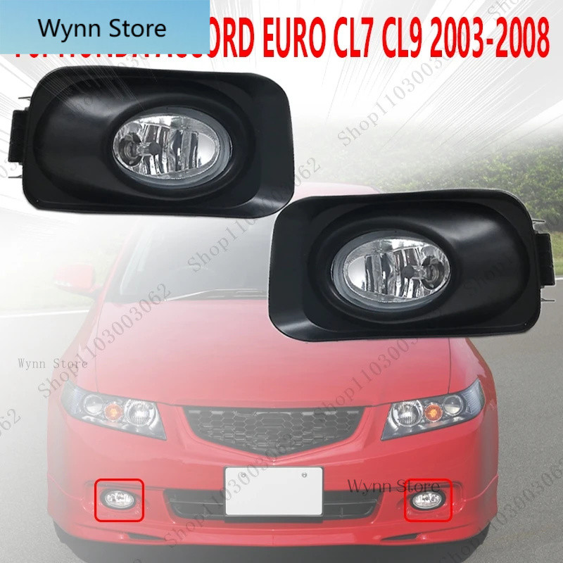 Đèn Chống Sương Mù Cho Xe HONDA ACCORD EURO CL7 CL9 2003-2008 Ô Tô Halogen Trước Cản Đèn Chạy Ngày T