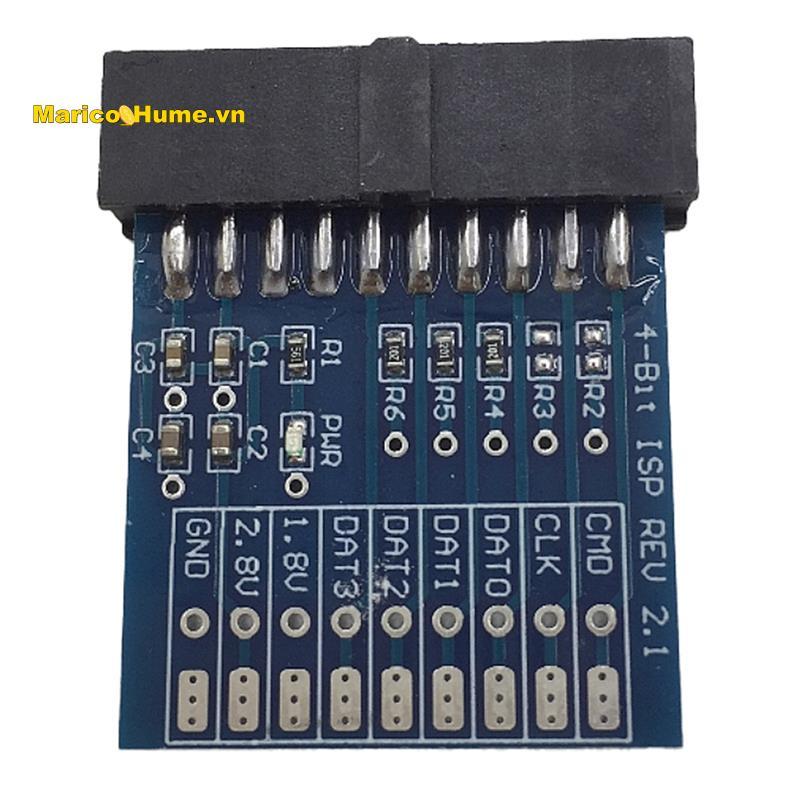 Bộ chuyển đổi mới JTAG, ISP 4-BIT ISP REV 2.1 cho Easy Jtag Plus Box / ESAYJTAG Tool