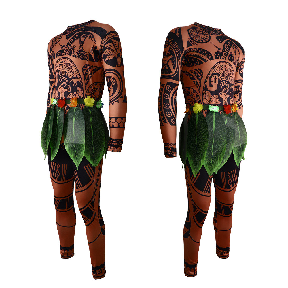 Moana Moana Moana Moana Halloween Moana Moana Cùng Phong Cách Cosplay Cosplay Sân Khấu Biểu Diễn