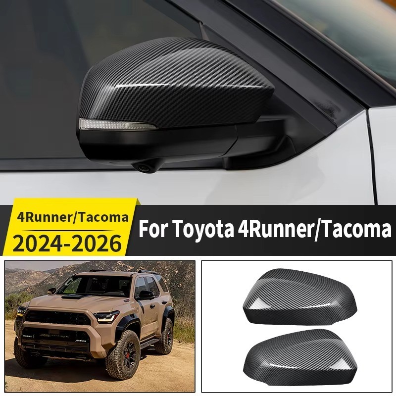 Toyota 4Runner 2025 & Tacoma 2024-2026 1 Cặp Gương Bên ABS Chống Trầy Xước Bảo Vệ Kiểu Dáng Bên Ngoà