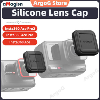aMagisn Nắp Ống Kính Silicone cho Insta360 Ace Pro 2/Pro/Ace Phụ Kiện Ace Pro 2