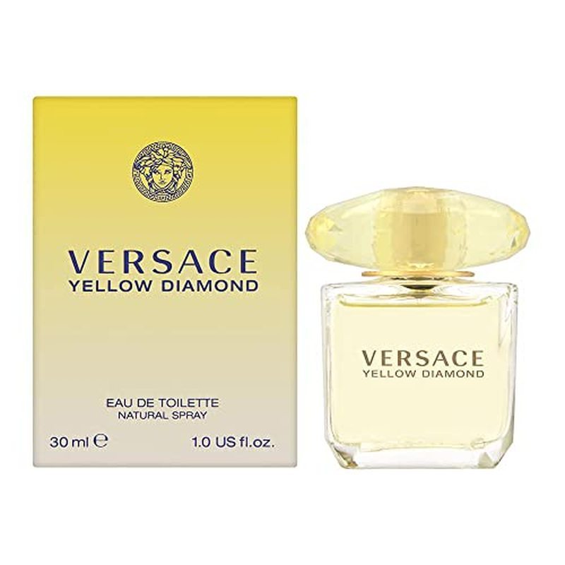 Xịt Versace Eau de Toilette, Kim cương vàng, Ounce chất lỏng 1.0