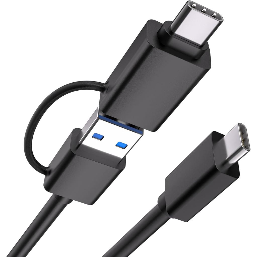 Cáp MAIWO USB C sang C, Dây sạc nhanh 1.96ft QC & PD Dây sạc USB-A / C sang Type C 2 trong 1
