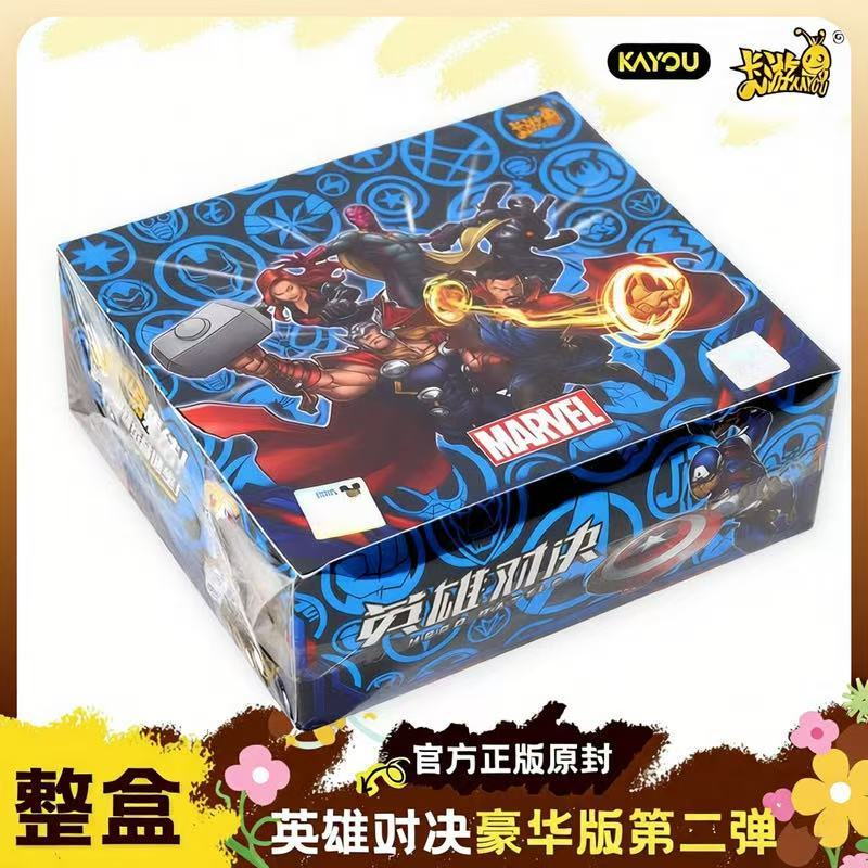 Thẻ sưu tập KAYOU Hero Clash Marvel Vol.2 - Series phim cổ điển Avengers, Quà tặng TCG Anime Marvel