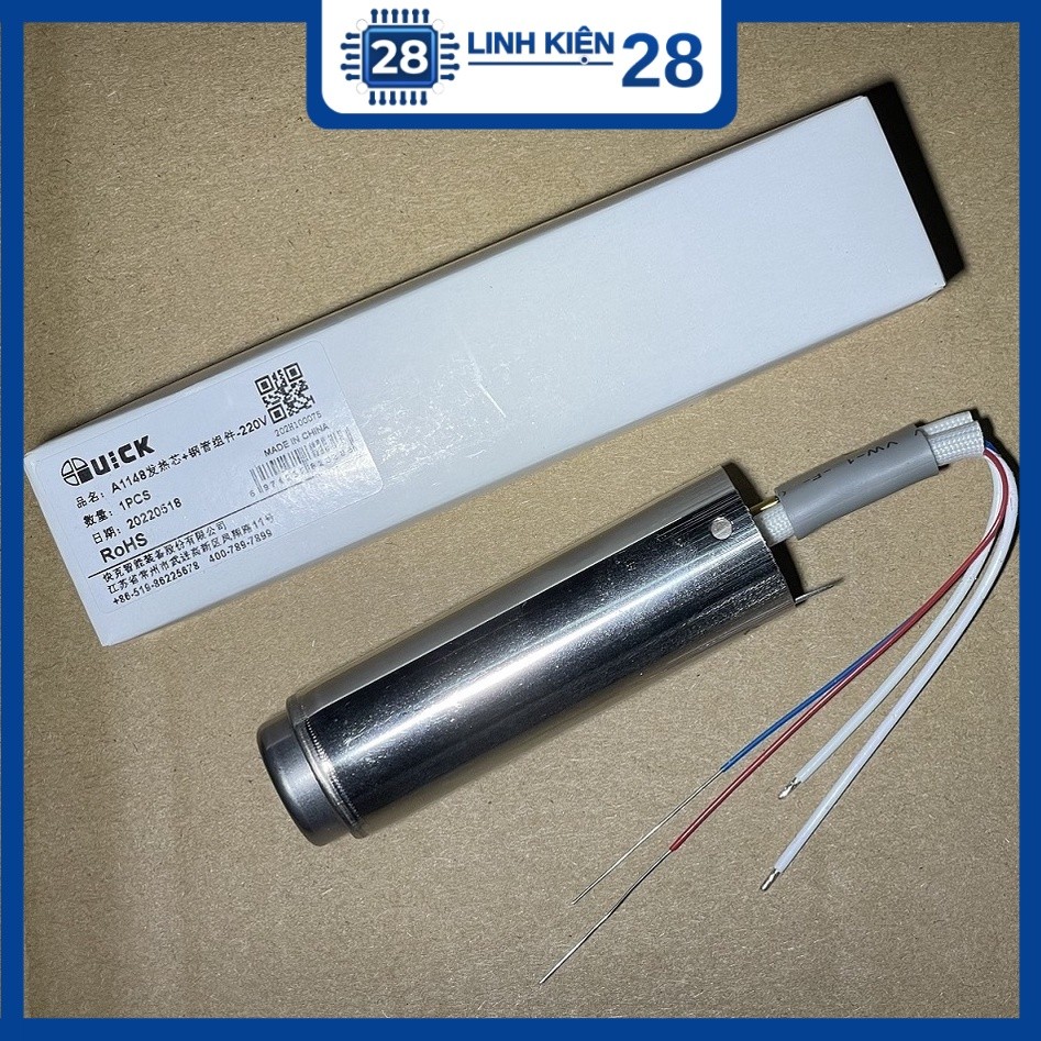 Lõi đầu nhiệt máy khò, lõi đầu sợi đốt nhiệt A1148 cho hãng Quick 2008/858/858D/858D+/705/715. linhk