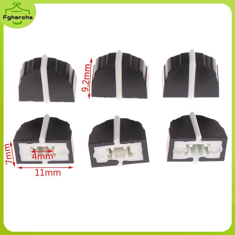 10 Chiếc DBX2231 Equalizer Fader Cap 11MMX9MM Lỗ 4MM Potentiometer Fader Núm Nắp