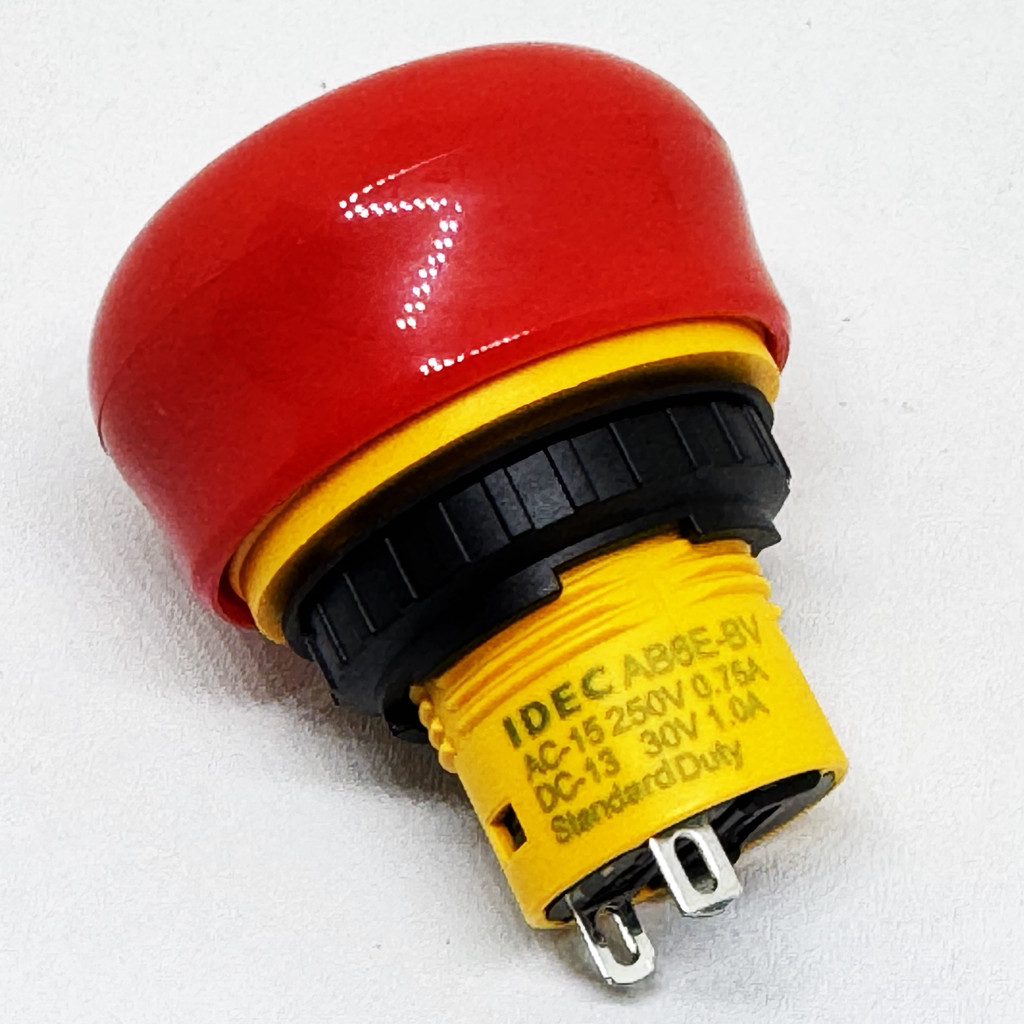 Công tắc dừng khẩn cấp IDEC AB6E-3BV01PRM 3BV02PRM Siêu ngắn 1 2 Thường đóng AB6E-BV