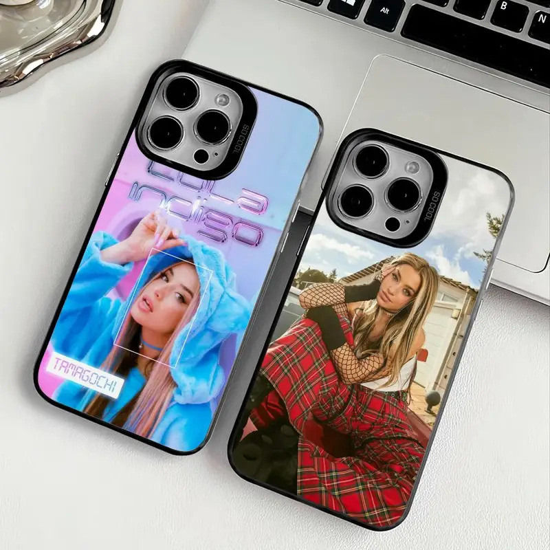 Ca Sĩ Lola Indigo Ốp Lưng Điện Thoại IPhone 17 16 15 14 13 12 11 Pro Max Air Nhiều Màu Matte Laser K