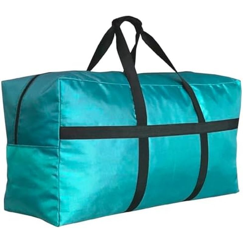 Extra Large Storage Duffle Bag for Travel, Big Foldable XL Duffle Bag for Traveling - Black