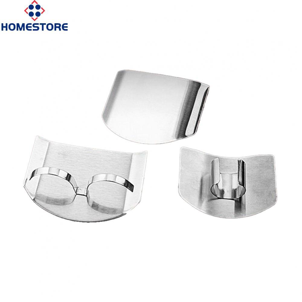 [Homestore]Finger Protector Stainless Steel Adjustable Sleeve Rust Resistant Easy To Clean