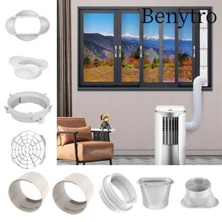 Đầu nối ống xả điều hòa BENYTRO, Giao diện ống xả hình tròn / vuông thay thế, Giao diện bộ phận bên ngoài điều hòa không khí ABS