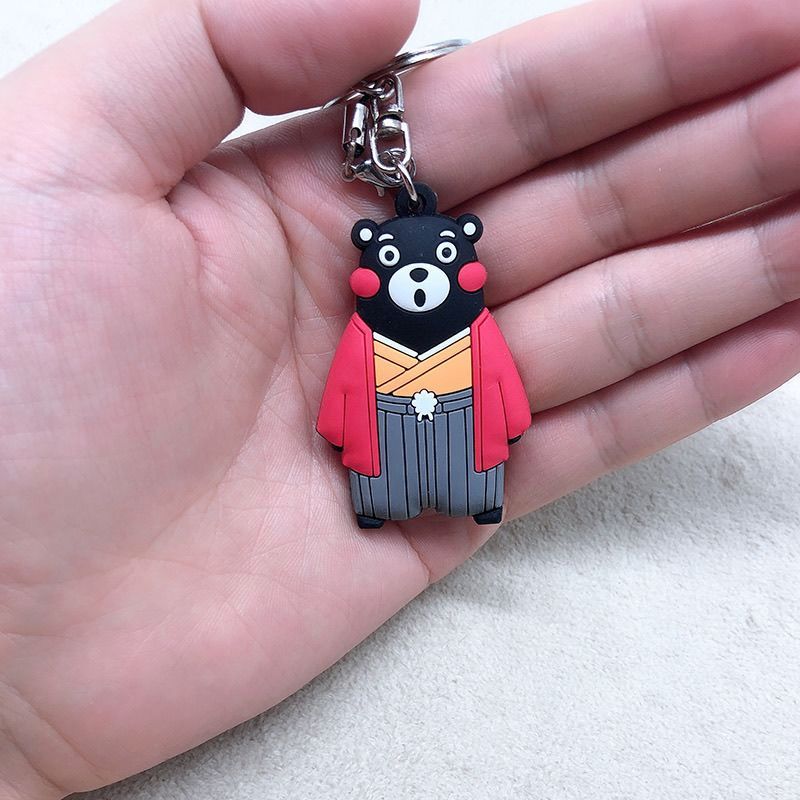 Mặt dây chuyền móc khóa kumamon nhập khẩu Nhật Bản kumamon Chính hãng 5 / 3 / 14