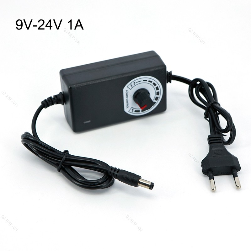 Có Thể Điều Chỉnh Đa Năng AC 220V Sang dc 9v 24V Adapter Sạc 9V-24V 10V 12V 10V 21V 15V 18V 1A 1000m