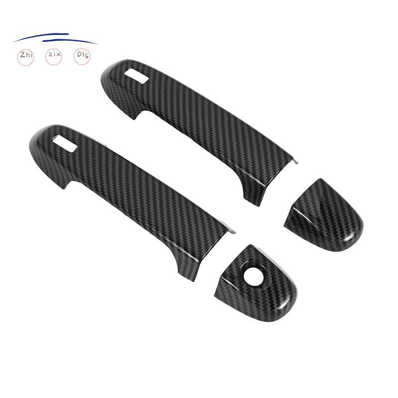 Viền tay nắm cửa ngoại thất ô tô cho 86 GT86 BRZ 2012-2020 (Sợi Carbon)