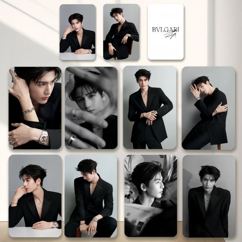 Zhang Linghe BVLGARI BVLGARI Ủng Hộ Photocard Bữa Ăn Tự In Thẻ Không Chính Thức Quà Tặng Giá Trị Cao