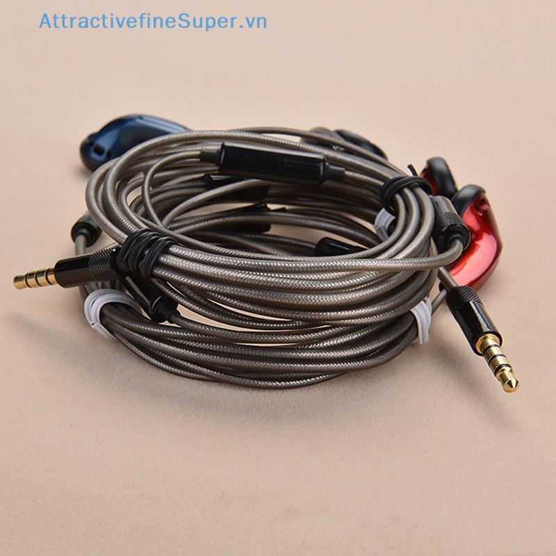 ASVN DIY MX500 Tai nghe đầu phẳng âm trầm nặng có Mic Tai nghe thể thao học tập chất lượng cao HOT