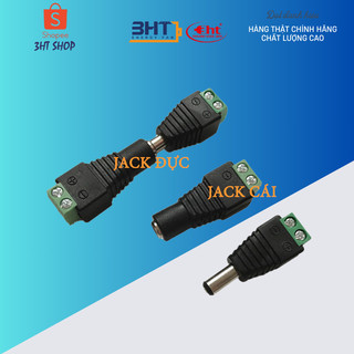 Bộ 5 Jack DC 5.5x2.1mm (Jack Đực / Cái)