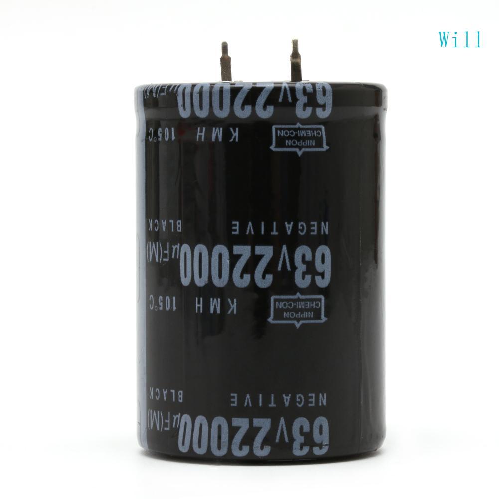 Tụ điện điện điện phân sẽ Tụ điện 22000UF 63V để sửa chữa thiết bị gia dụng