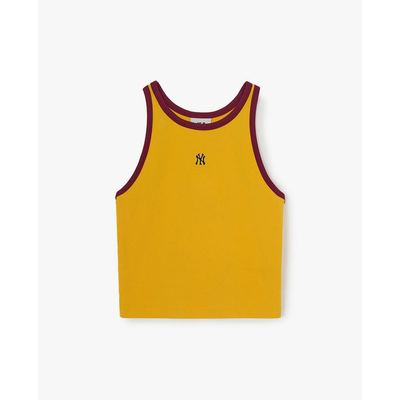 MLB - Áo ba lỗ nữ phom croptop Basic Ringer_3FTOB0163-50YED