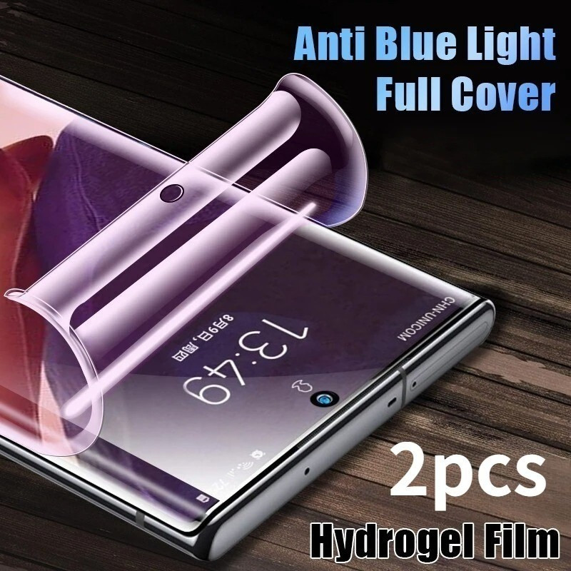 2 Chiếc Full Cover Chống Gián Điệp Riêng Tư Hydrogel Phim Cho Realme C100 C85 C83 Pro 5G 4G Chống Án