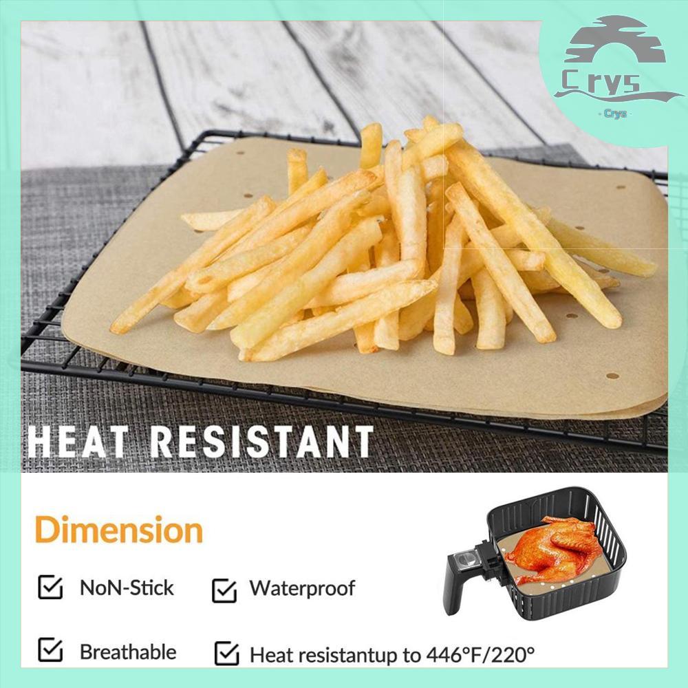 Air Fryer Parchment Paper Liners Thảm chống dính Tấm chiên không khí vuông
