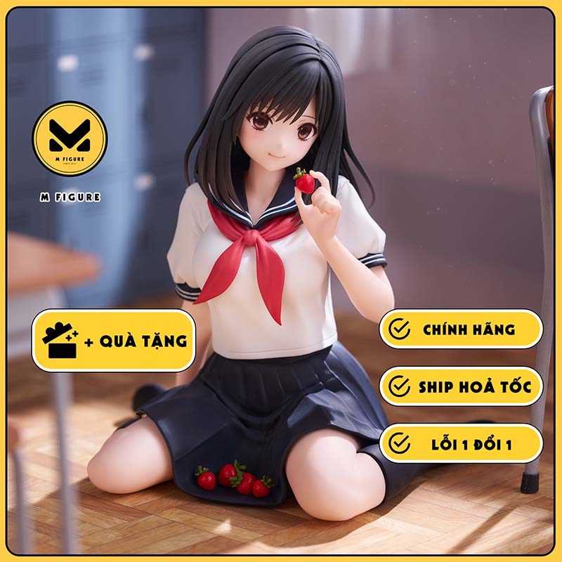 MÔ HÌNH Toujou Aya - Ichigo 100% - Desktop Cute - Seifuku Ver. (Taito) FIGURE CHÍNH HÃNG