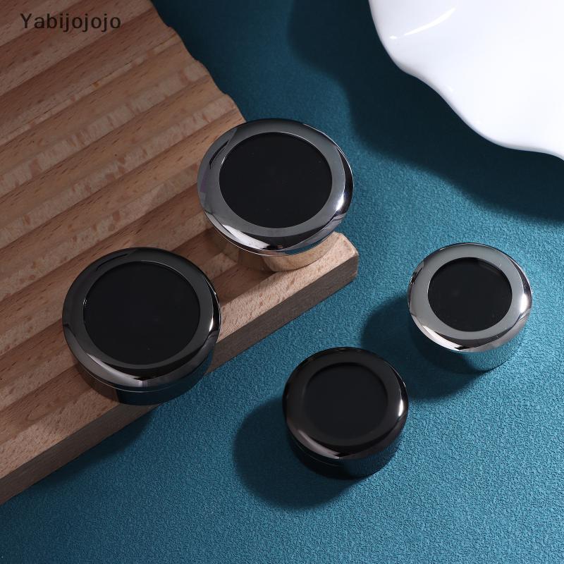 Yabijojojo Vòng Đá Quý Hộp Bảo Quản Với Viền Kim Loại Trang Sức Đá Hiển Thị Dành Cho Paaging SStore 