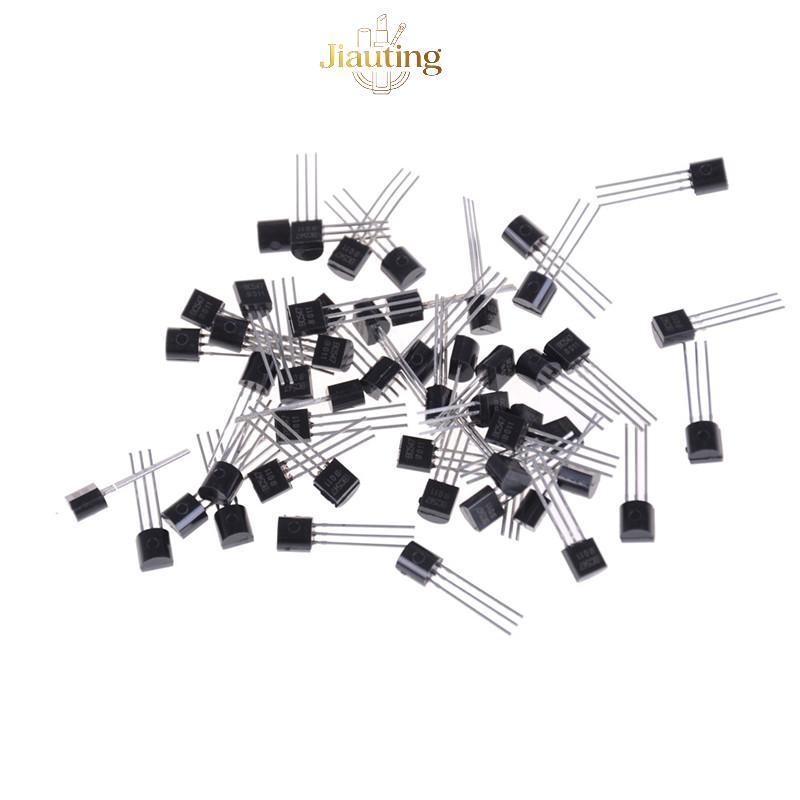 Jiating 50 Cái / bộ Transistor NPN BC547 BC547B 0.1A / 45V Jiating