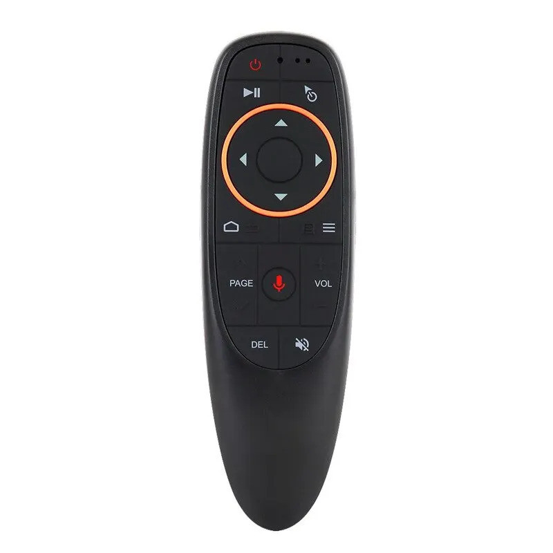 G10S Chuột Không Khí Điều Khiển Từ Xa Bằng Giọng Nói 2.4G Con Quay Hồi Chuyển Không Dây IR Học Cho H