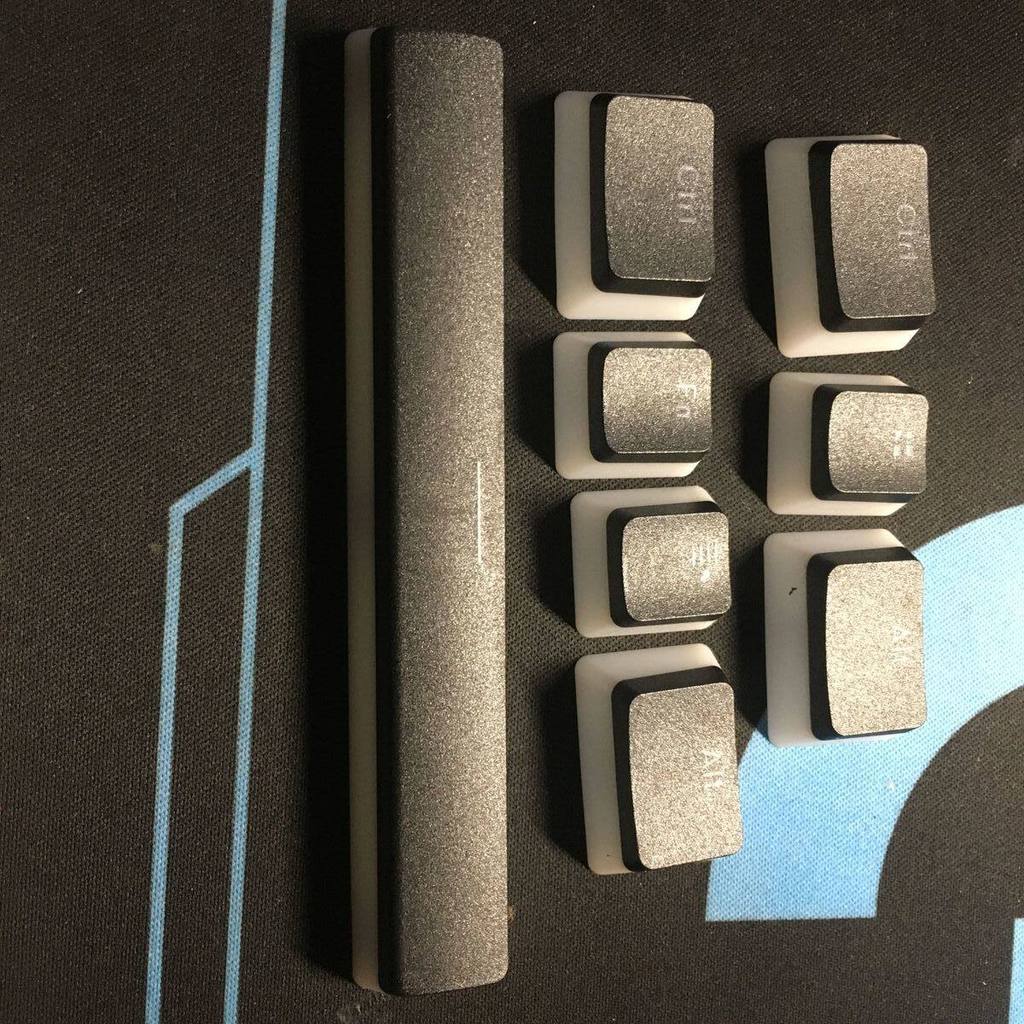[Hàng có sẵn] Black Widow Standard Soul Hunter Elite Space k68 / k70 Pudding Keycap Phím bổ sung 6.0