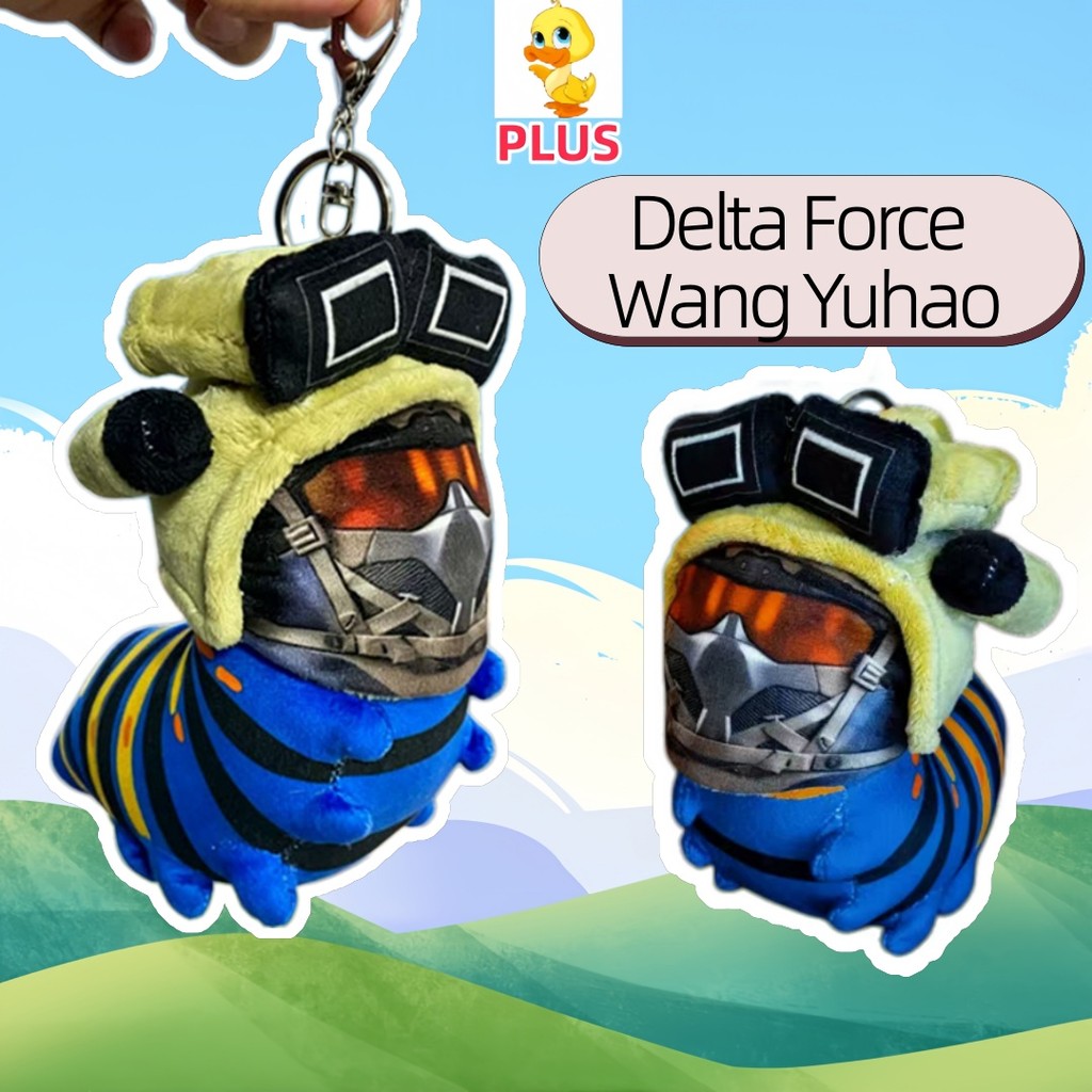 PLUS✨HÀNG CÓ HÀNG✨Delta Force Agent Q Edition Wang Yuhao Mặt dây chuyền sang trọng Sáng tạo thứ hai 