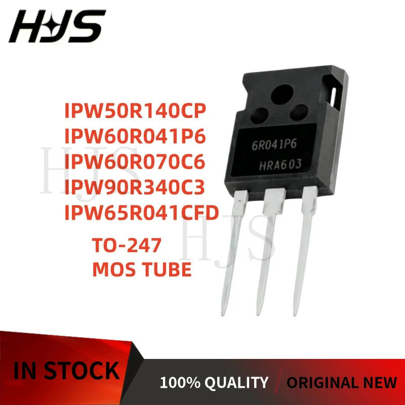 5 CÁI TO-247 IPW60R070C6 IPW50R140CP IPW65R041CFD IPW90R340C3 IPW60R041P6 6R070C6 5R140P 65F6041 9R3