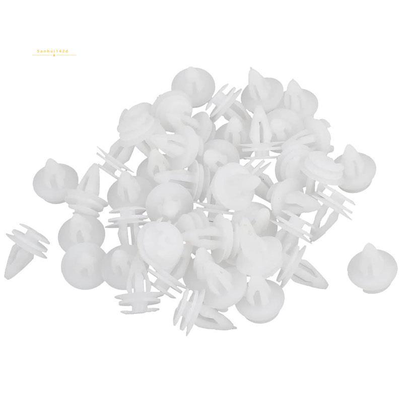 100 Chiếc Nội Thất Cửa Thẻ Viền Bảng Giữ Kẹp Chốt Boot Kẹp Lót 51411973500 Dành cho E36 E46 E39 E36