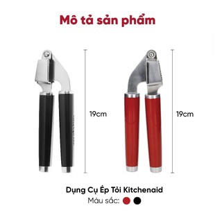Dụng Cụ Ép Tỏi KitchenAid - Đỏ/ Đen