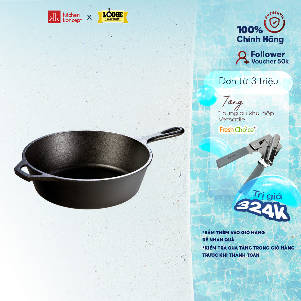Chảo Gang Sâu Lòng Lodge 26.04cm