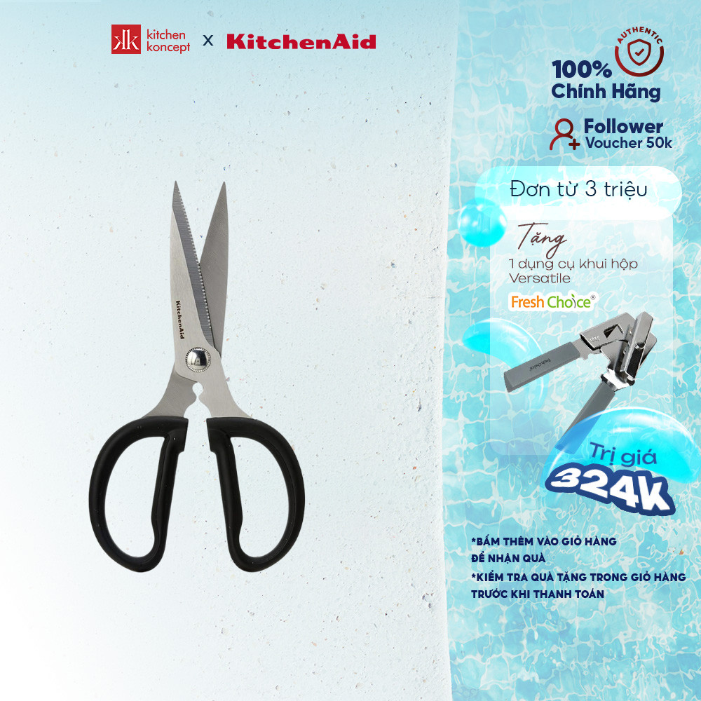 KitchenAid - Kéo đa năng cao cấp để cắt thực phẩm