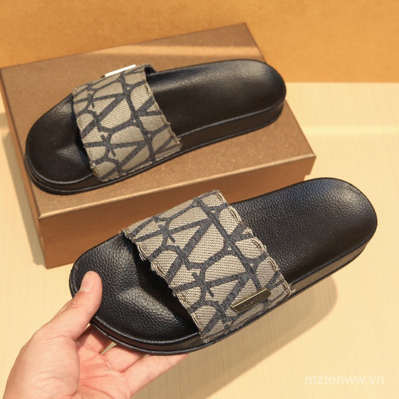Dayuan Classic Thương hiệu sang trọng Dép xỏ ngón trong nhà ngoài trời phù hợp cho bé trai học sinh