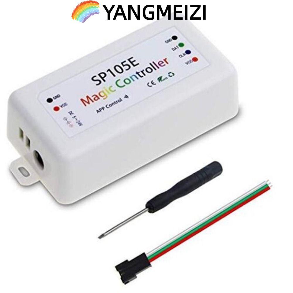 Bộ điều khiển dải pixel Led YANGMEIZI, Bộ điều khiển đèn LED WIFI Bluetooth MIC tích hợp, Bộ điều kh